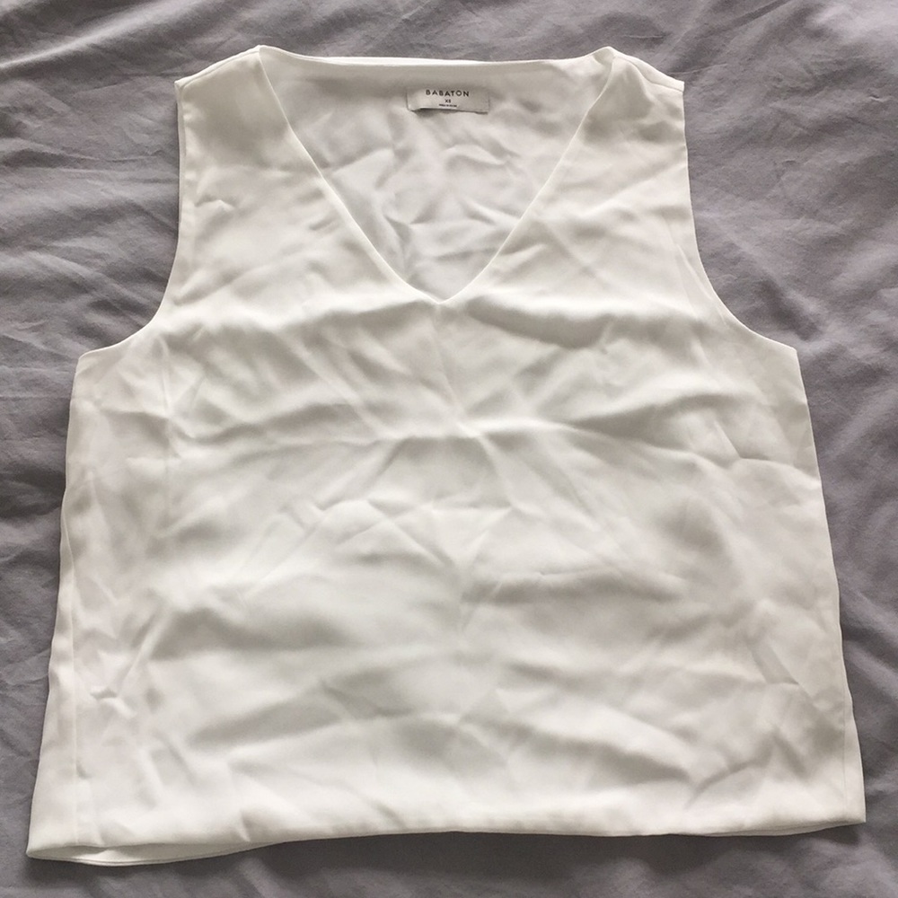 New Babaton Murphy Blouse from Aritzia in 0